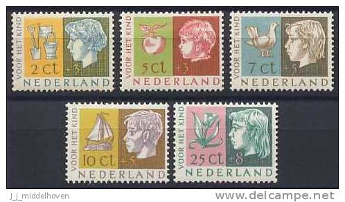 Pays-Bas NVPH Nr 612/616 Neuf Sans Charniere (postfris, MNH) - Neufs