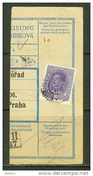 Autriche  -  Fragment De 1919  -  Valeur 30 Euro Sur Lettre - Covers & Documents