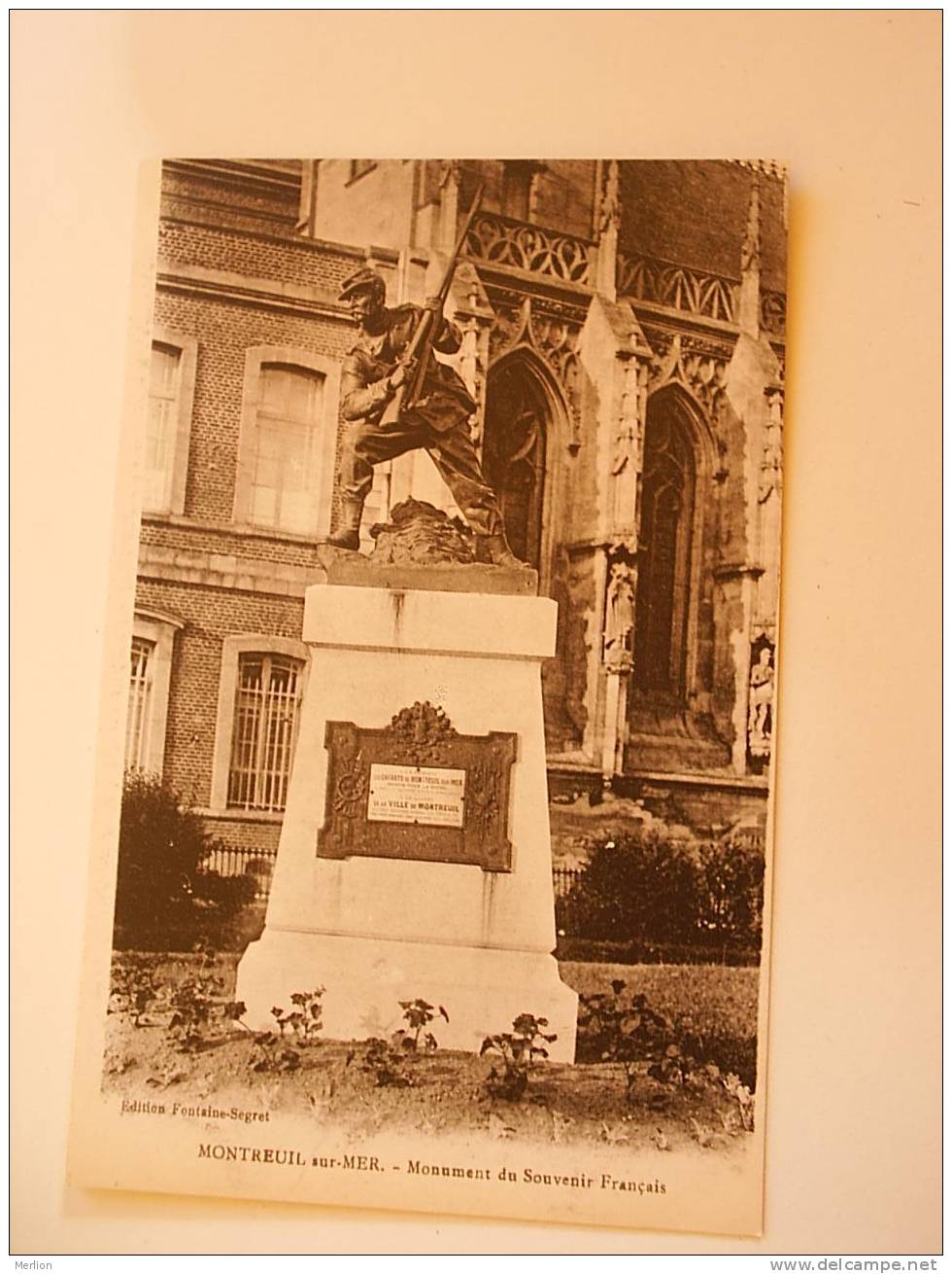 62 Motreuil Sur Mer - Monument De Souvenir Francais - Cca 1910´s   VF  D32460 - Montreuil