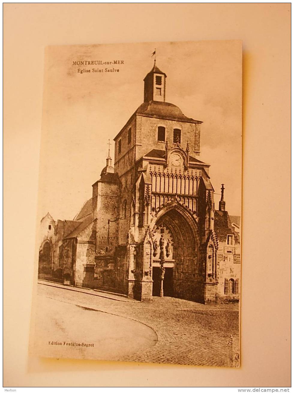 62 Motreuil Sur Mer - Église Saint Saulve  - Cca 1910´s   VF  D32461 - Montreuil