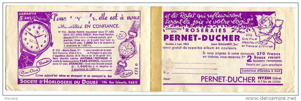 CARNET  DE 20 TIMBRES POSTES DE 15 F  ATTENTION  PAS DE TIMBRES A L´INTERIEUR - Autres & Non Classés