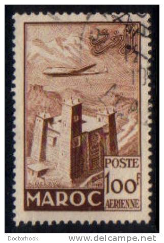 FRENCH MOROCCO    Scott #  C 44  F-VF USED - Poste Aérienne