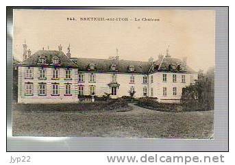 Jolie CP Ancienne 27 Breteuil Sur Iton Le Château - Ed Mouyna 944 - Breteuil