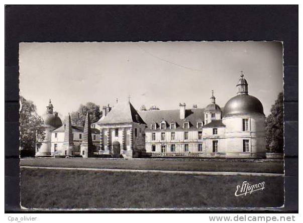 89 TANLAY Chateau, Cour Verte, Ed Mignon 9846, CPSM 9x14, 195? - Tanlay