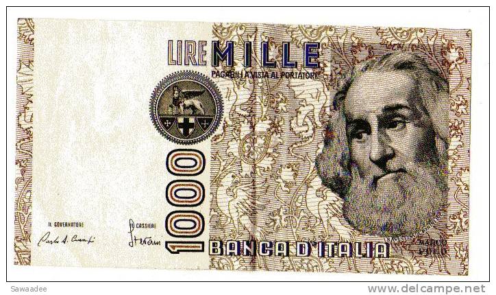 BILLET ITALIE - P.109 - 1982 - 1000 LIRES - MARCO POLO - 1000 Lire