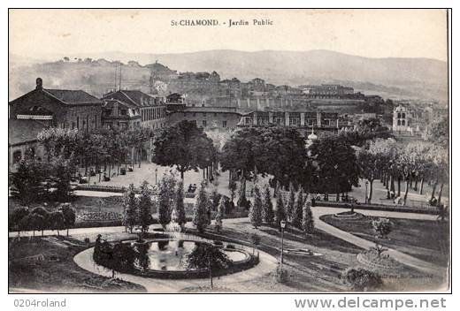 St Chamond - Jardin Public - Saint Chamond