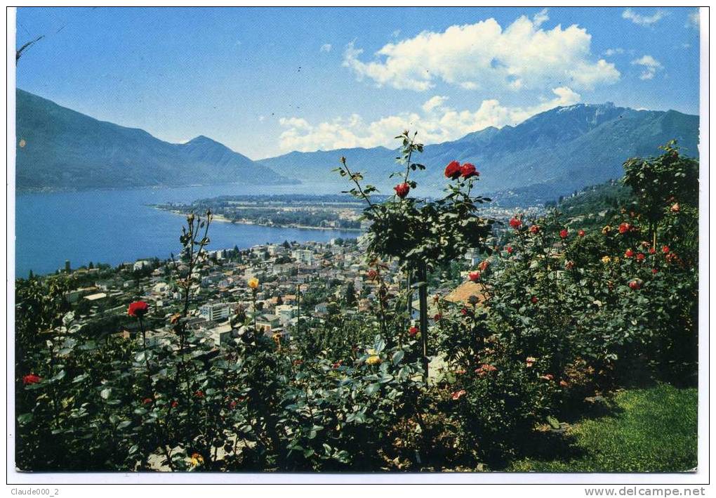 VISTA DA BRIONE .   Vue Aérienne  (A609) - Brione Sopra Minusio