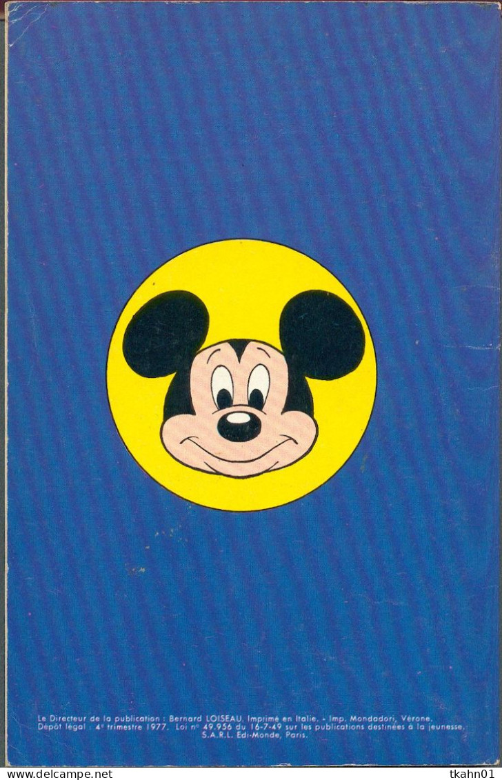 MICKEY-PARADE N° 1319-BIS  " MICKEY SUPER-LIMIER  " DE  1977 - Mickey Parade