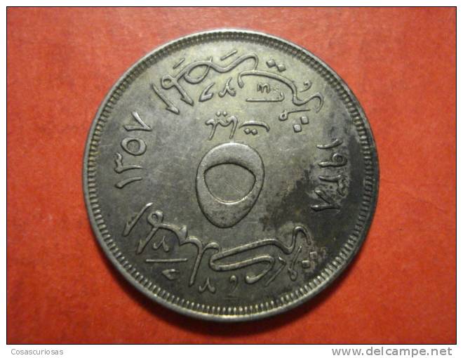 1460   EGYPT EGYPTE EGIPTO   5  MILLIEME      AÑO / YEAR   XF+ - Aegypten