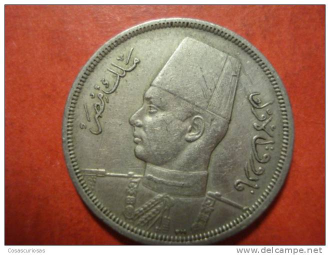 1468   EGYPT EGYPTE EGIPTO   5  MILLIEME      AÑO / YEAR  1938 VF - Egipto