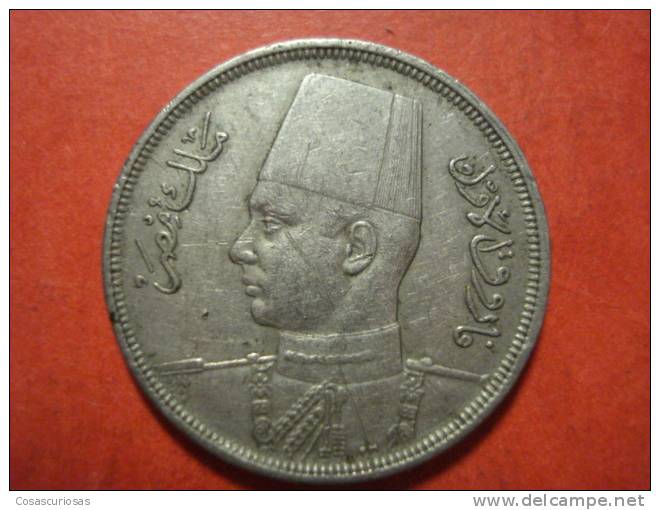 1474   EGYPT EGYPTE EGIPTO   10  MILLIEME      AÑO / YEAR  1938 VF- - Egipto