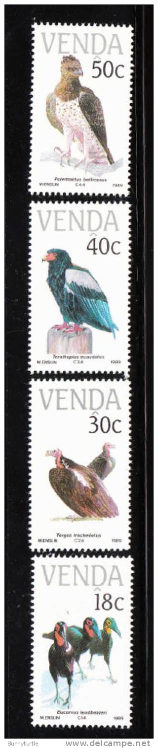 South Africa Venda 1989 Endangered Bird Species MNH - Venda