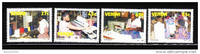 South Africa Venda 1992 Clothing Factory MNH - Venda