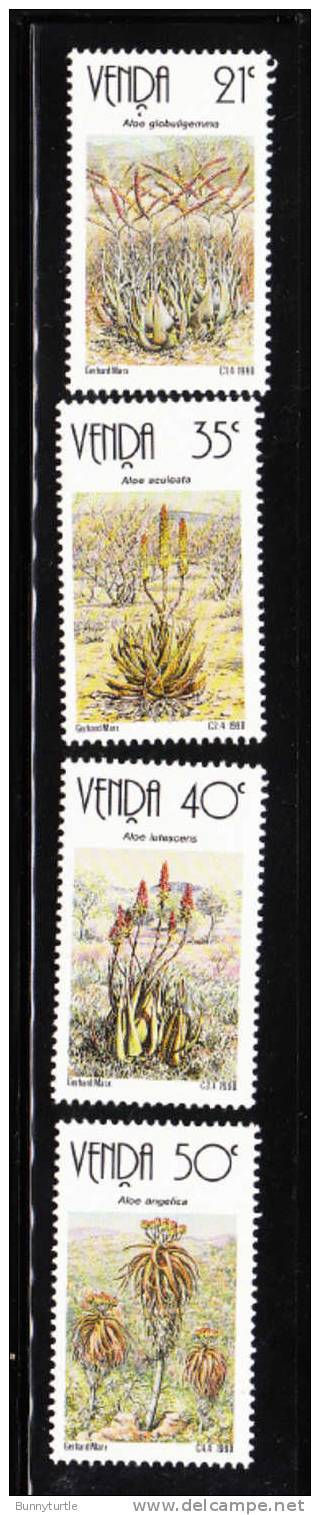 South Africa Venda 1990 Aloe Plants MNH - Venda