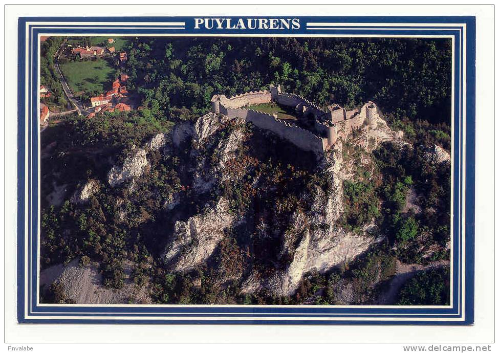 Art Et Couleurs Des Corbières Château De PUYLAURENS (XIe Siècle) - Puylaurens