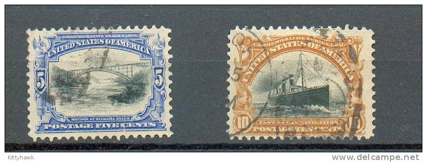 USA 3 - YT 141 Et 143 Obli - Used Stamps