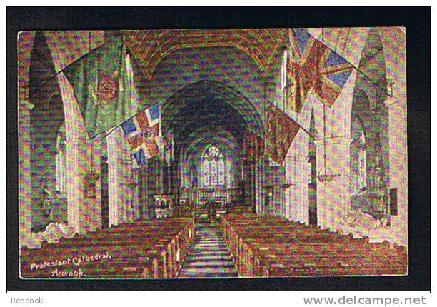 Early Postcard Protestant Cathedral Armagh Ireland Eire - Ref 204 - Armagh