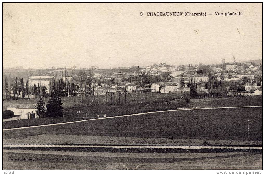 CHATEAUNEUF - Vue Générale - Chateauneuf Sur Charente