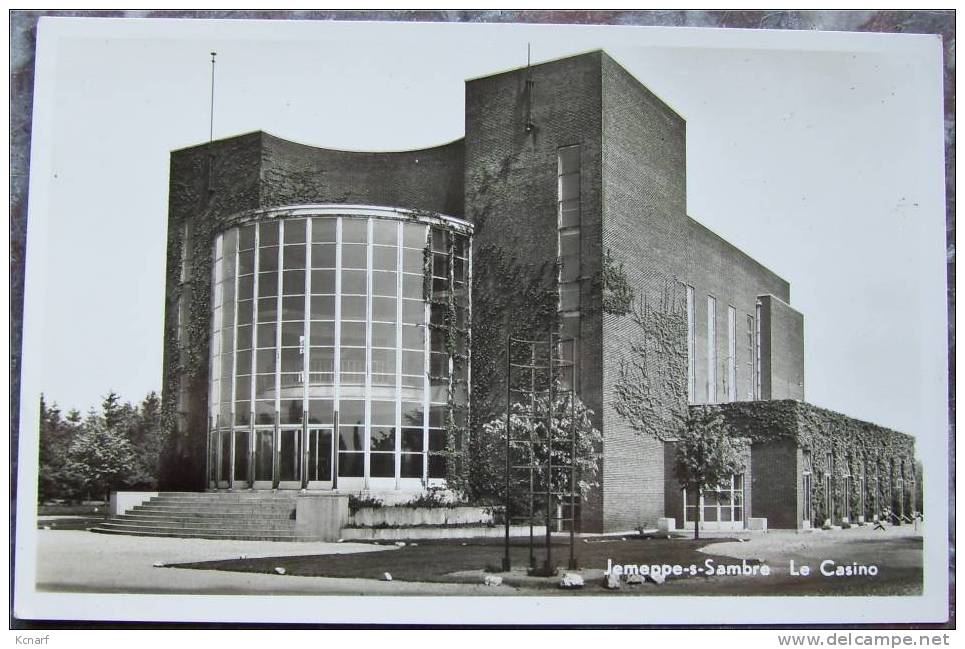 CP Photo De JEMEPPE-SUR-SAMBRE " Le Casino " . - Jemeppe-sur-Sambre