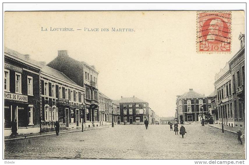 La Louviere Place Des Martyrs - La Louvière