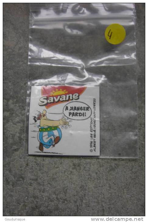 ASTERIX MAGNET SAVANE OBELIX - Astérix