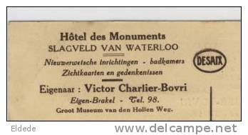 Hotel Des Monuments Victor Charlier Bovri Waterloo - Braine-l'Alleud