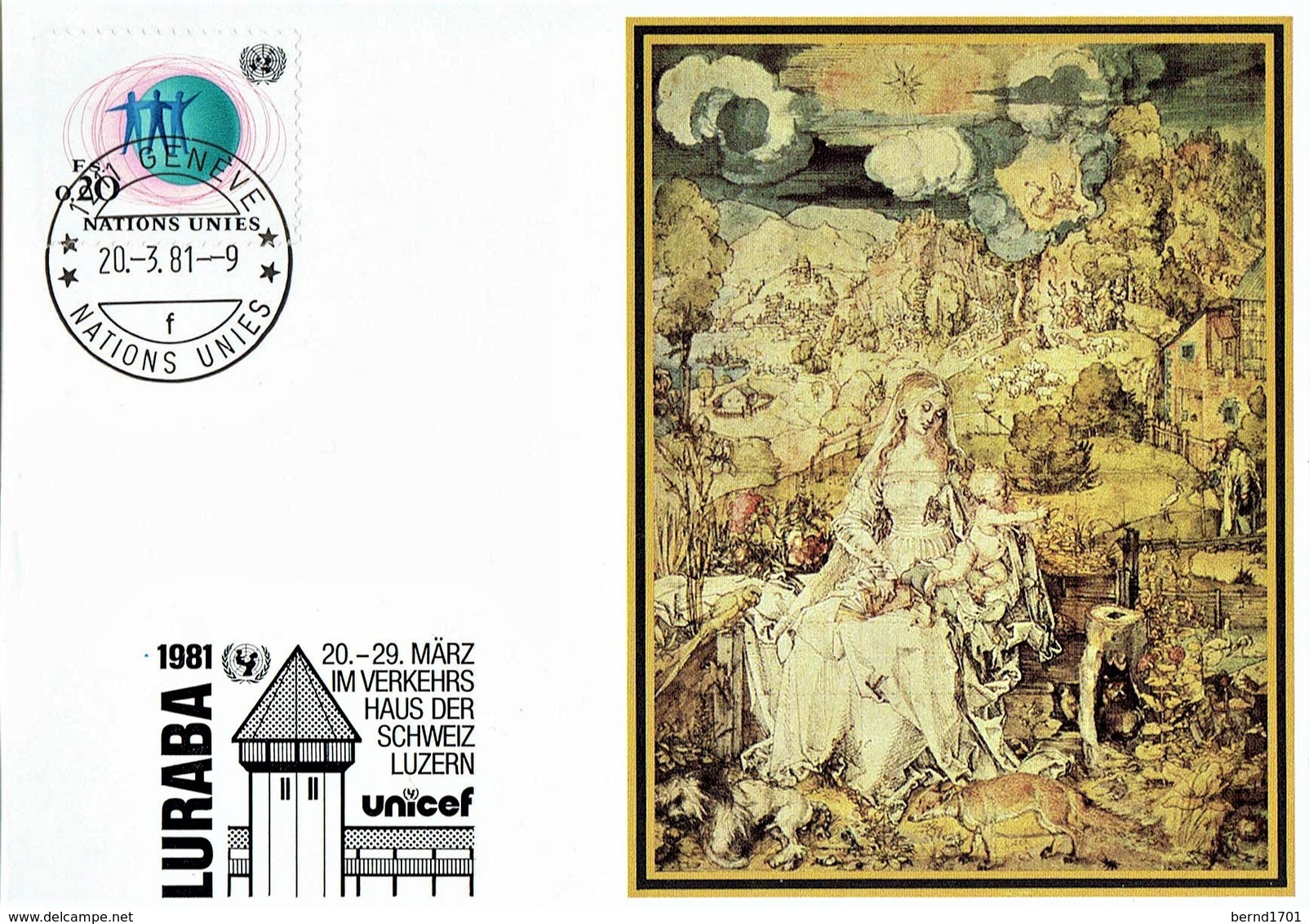 UN Genf - Sonderstempel / Special Cancellation (T642) - Storia Postale