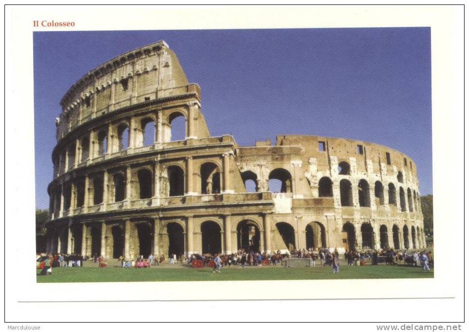 Roma. Rome. Il Colosseo. The Colosseum. Le Colisée. Das Kolosseum. - Colisée