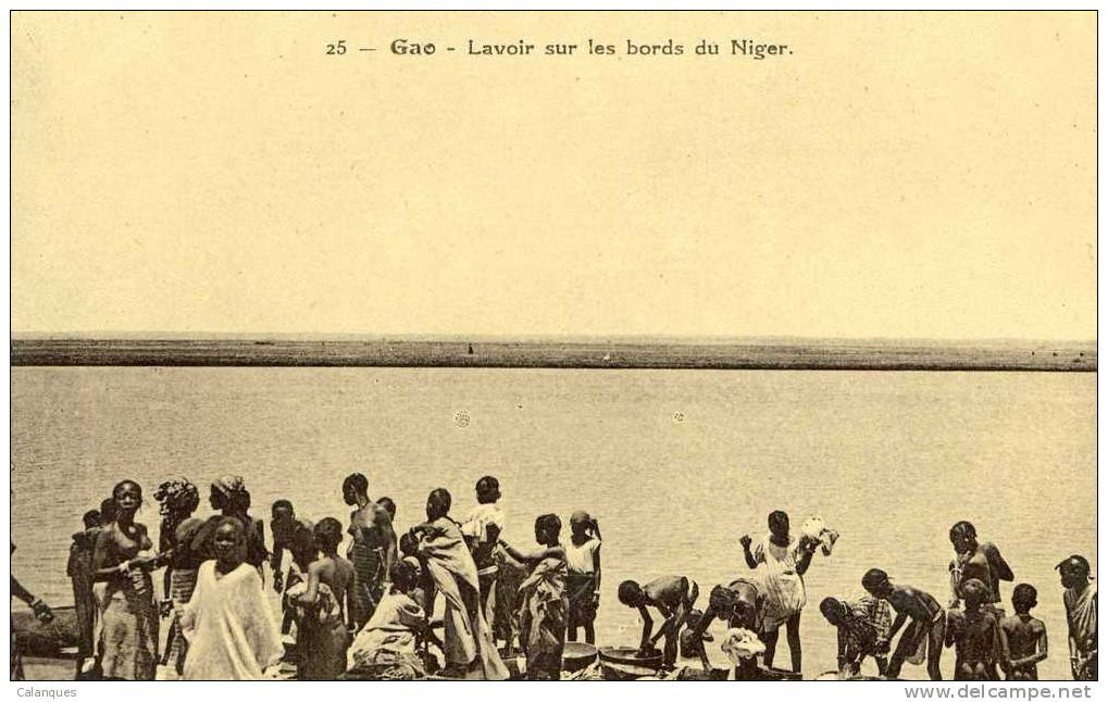 CPA Gao - Lavoir Sur Les Bords Du Niger - Mali