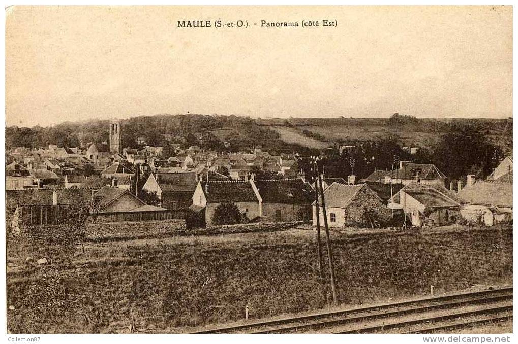 78 - YVELINES - MAULE - VUE D'ENSEMBLE - Maule