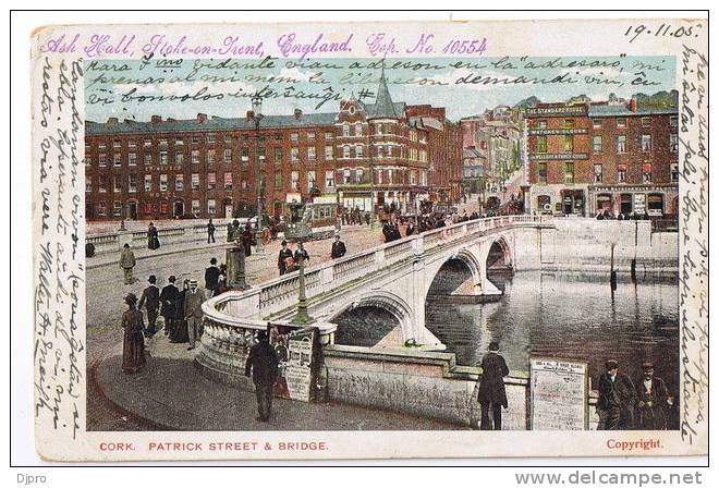 Cork Patrick Street And Bridge    1905 - Cork