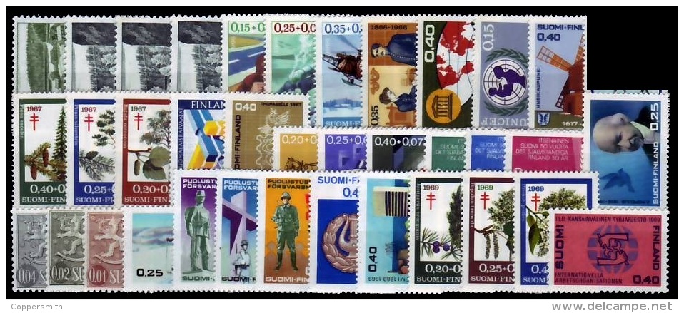 (001) Finland / Finlande  Small / Petit Collection  ** / Mnh  Michel Ca. 77,00 - Other & Unclassified