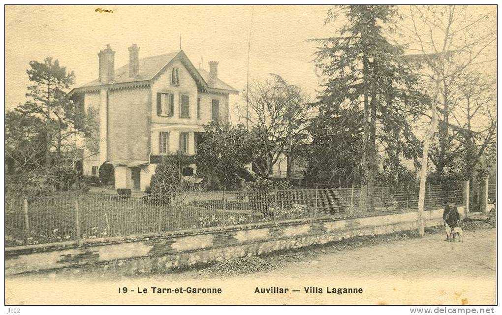 19 - Le Tarn Et Garonne - Auvillar - Villa Laganne - Auvillar