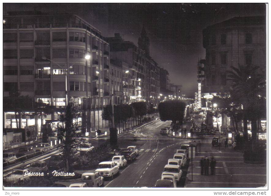 Pescara  - 1966  Notturno - Pescara