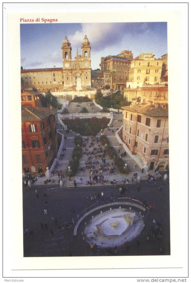 Roma. Rome. Piazza Di Spagna. Spain's Square. Place D'Espagne. Platz Des Spaniens. Spanjeplein. - Places & Squares