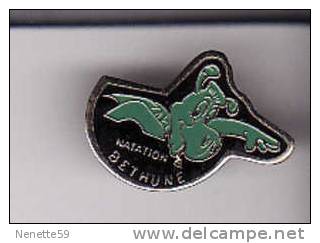 Pin´s BETHUNE Natation ( Dép 62 ) - Schwimmen