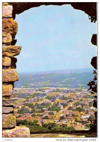 Z285 - CPM  De MAZAMET, Vue Générale Au Pied De La Montagne Noire.1985. - Mazamet