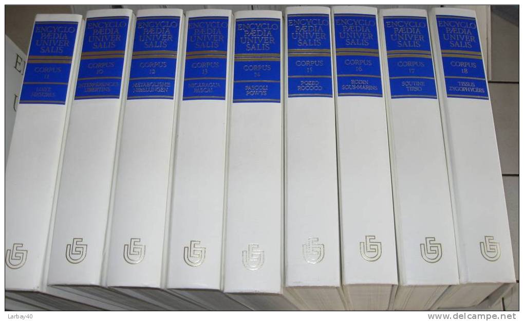 Encyclopædia Universalis 24 Volumes - Encyclopédies