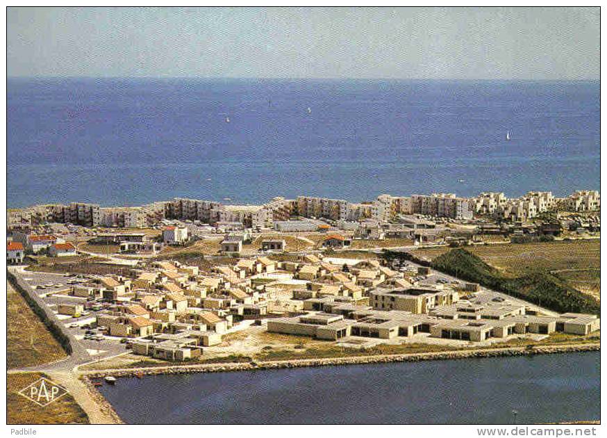 Carte Postale 66.  Le Barcarès   Vue D´avion  Trés Beau Plan - Port Barcares