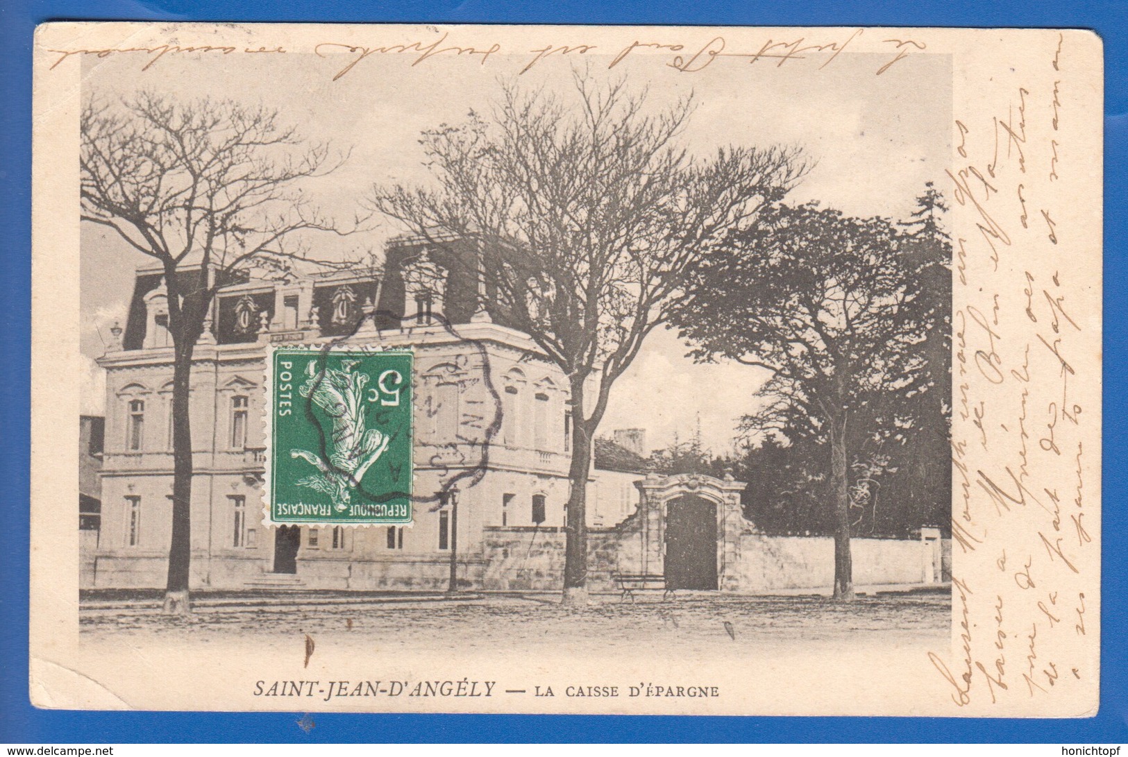 Frankreich; Saint Jean D'Angély; Banque Caisse D'Epargne - Saint-Jean-d'Angely