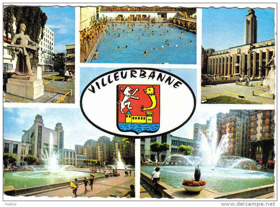 Carte Postale 69.  Villeurbanne Trés Beau Plan - Villeurbanne