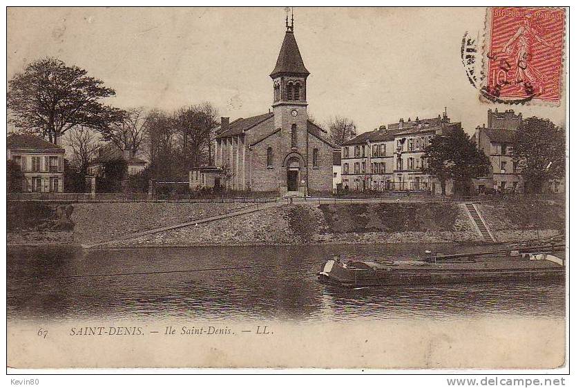 93 L'ILE SAINT DENIS - L'Ile Saint Denis