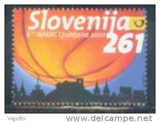 SI 2001-15 BASKETBALL, SLOVENIA, 1v, MNH - Basket-ball