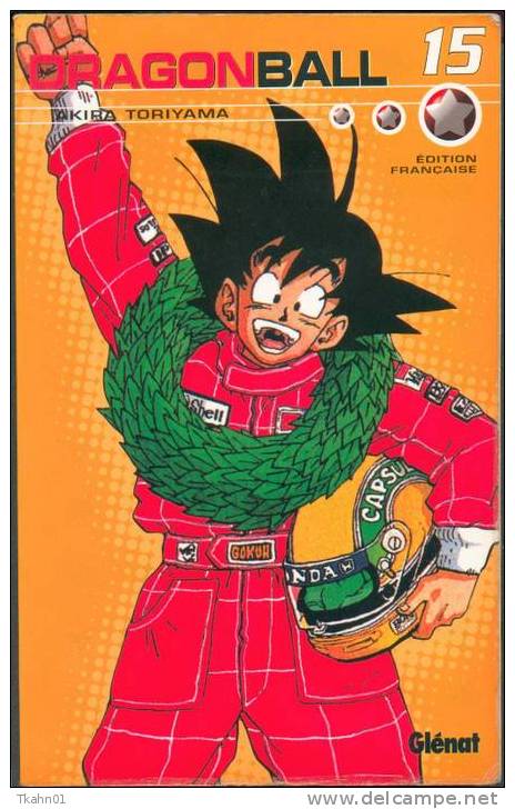 DRAGONBALL  N° 15  "  EDITION  FRANCAISE GLENAT "  DE 2003  AVEC  375 PAGES - Mangas (FR)