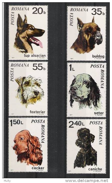 Roemenie Y/T 2586 / 2591 (**) - Unused Stamps