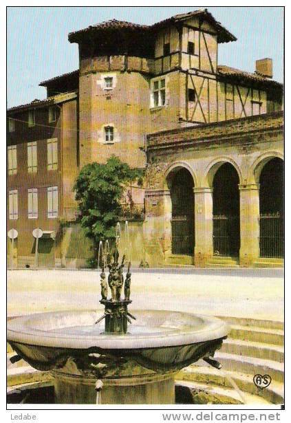 Z297 - CPM De GAILLAC, La Fontaine Griffoul.1985 - Gaillac