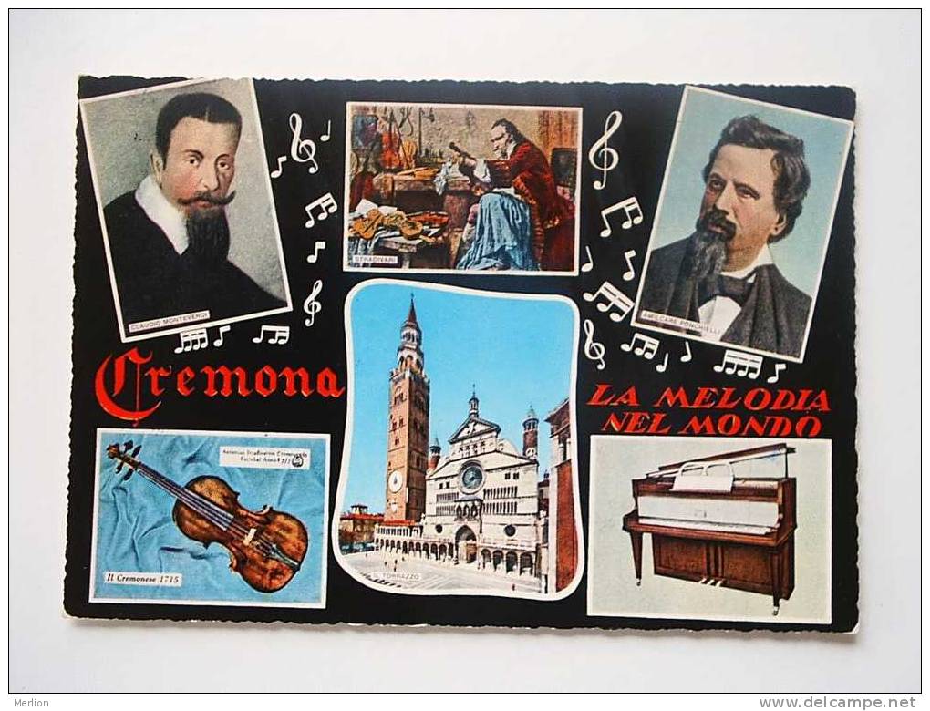 Cremona  Monteverdi - Ponchielli -Stradivari    - PU 1960´s  F D33110 - Cremona