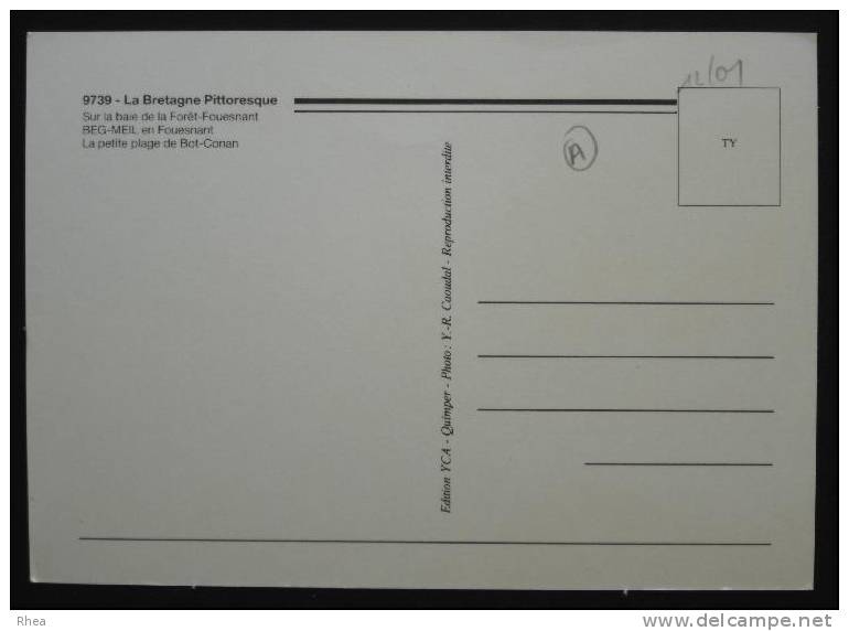 29 Beg-meil Fouesnant    D29D  K29058K  C29058C RH503472 - Fouesnant