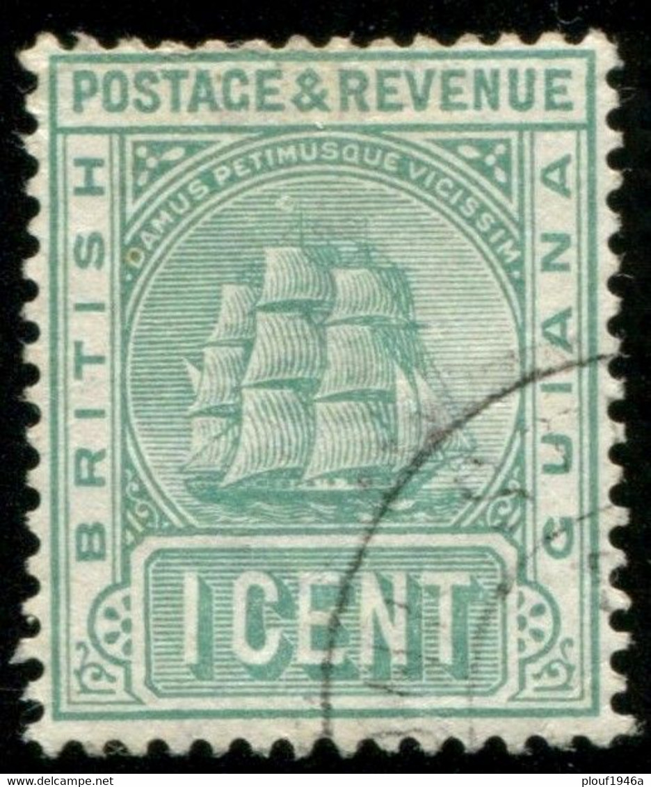 Pays : 214 (Guyane Britannique)  Yvert Et Tellier N° :  80 (o) - British Guiana (...-1966)