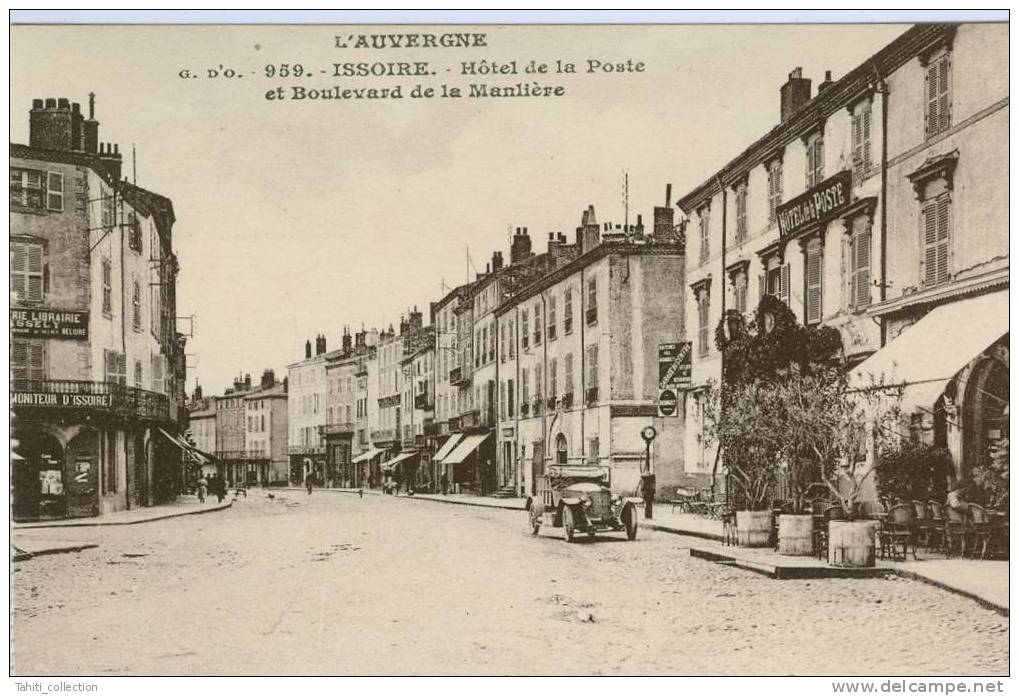 ISSOIRE - Hôtel De La Poste -Boulevard De La Manlière - Issoire